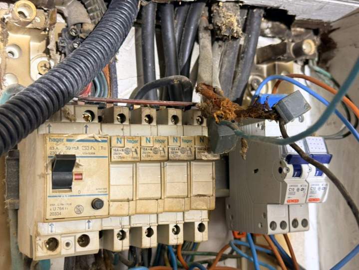 Remise aux normes prises électriques logement Albi