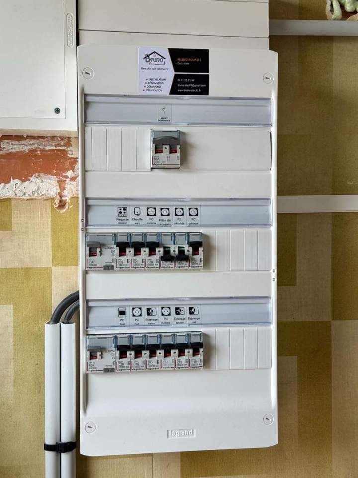 Installation disjoncteurs protection électrique maison Albi